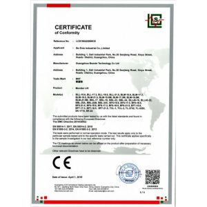 Guangzhou Boente Technology Co.,Ltd Certifications