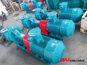 A 2 1/2 Solids Control Centrifugal Pump Seals 3'' Between Bearings