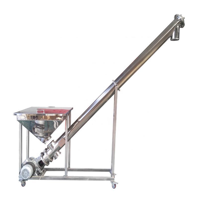 OEM Custom Stainless Steel Screw Auger Conveyor U-Type Cement Screw Conveyors