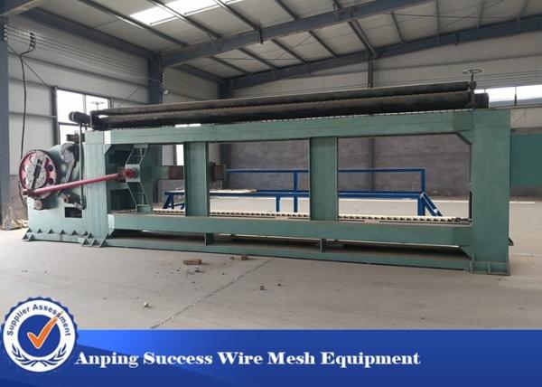 Quality Heavy Duty Gabion Box Machine , Hexagonal Mesh Machine For Gabion Box / Stone Box for sale