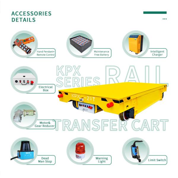 Assembly Line Heavy Pipe Handling Trolley On Track