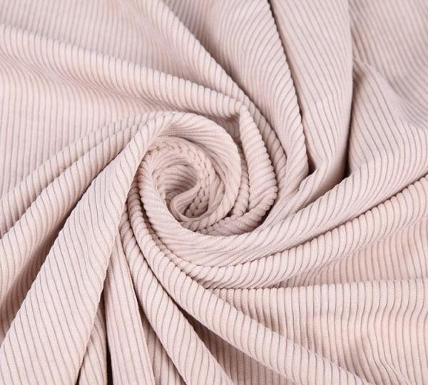 Quality Soft 8 Pit Cotton Polyester Dyed Knitted Corduroy Fabric Windproof for sale