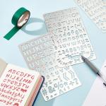 Customised Metal Engraving Letter Stencils Number Stencil Metal Engraving