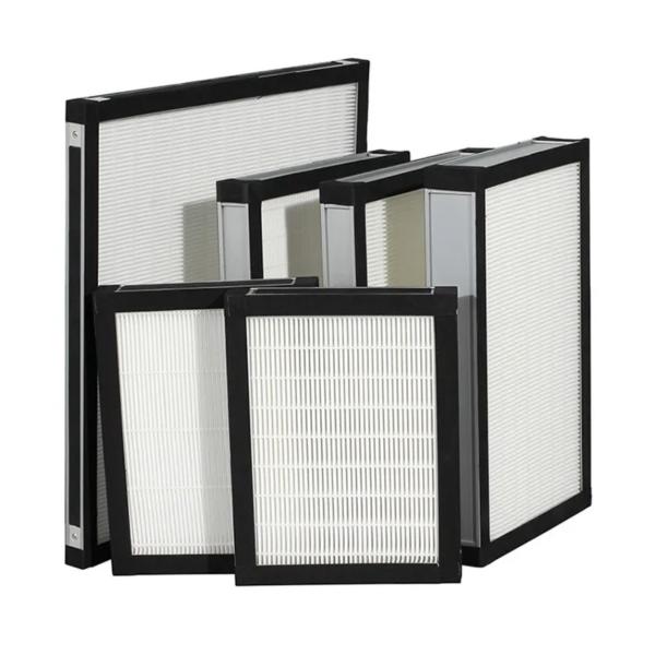 Custom Size High-Efficiency H13 H14 Class HEPA Filter 99.99% Activated Carbon Laminar Air Flow PP+PET PP Fiberglass Supplies