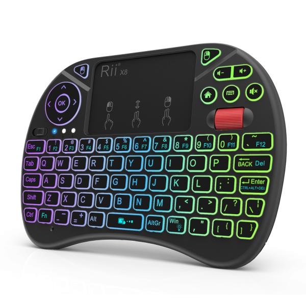 Quality Mini Wireless Keyboard Multifunction Air Mouse Rii X8 for sale