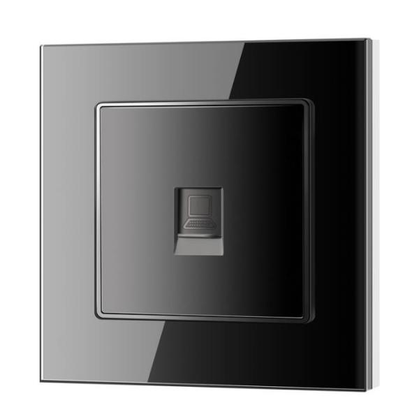 110V Wall Switch Socket , Computer Or Broadband Network Information Terminal