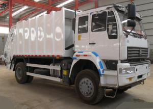10CBM Compressed Garbage Collection Truck , LHD 4X2 Refuse Collection Vehicle