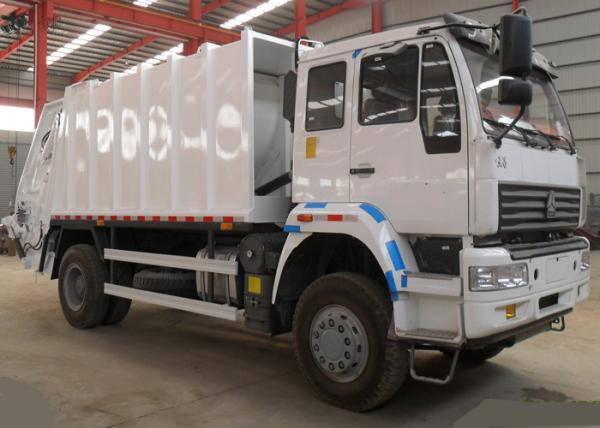 Quality 10CBM Compressed Garbage Collection Truck , LHD 4X2 Refuse Collection Vehicle for sale