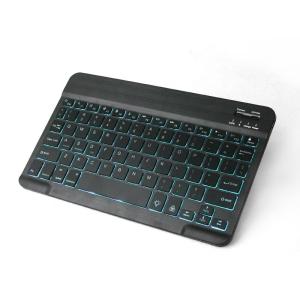 China Universal Slim Rechargeable Portable Bluetooth Keyboard With Backlight wholesale