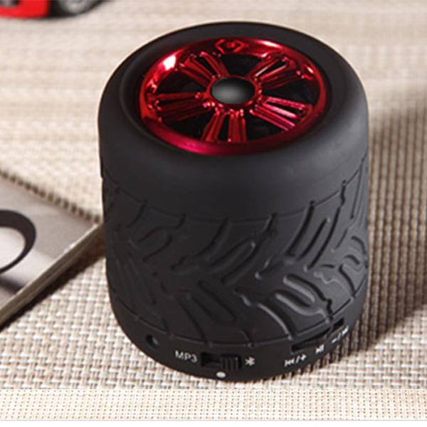 Quality Portable bluetooth speaker in tyre shaped mini bluetooth speaker for sale