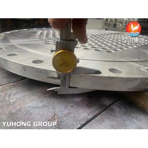 ASME SA240 SS304 Stainless Steel Tubesheet For Heat Exchanger