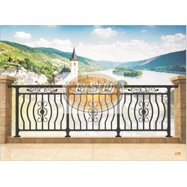 Galvanized Zinc Steel Railing - High Strength Weather Resistant