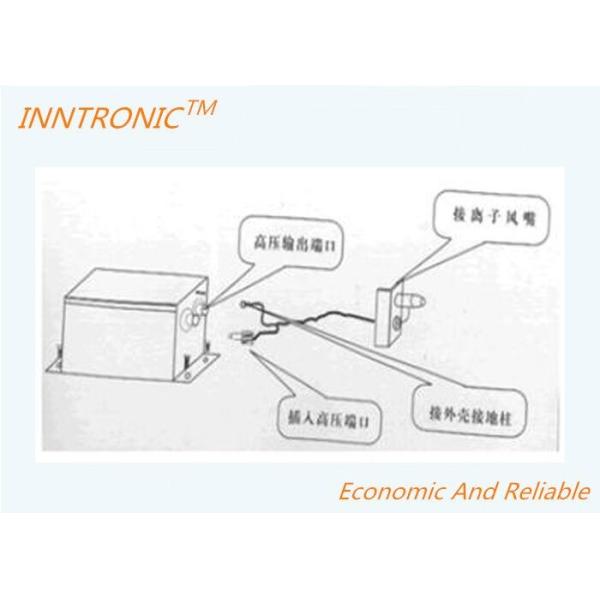 ATS-1 Ionizing Air Nozzle 350μA Industry ElectroStatic Elimination Device IP65 3M Cable 4.6KV remove dust 0.3mpa-0.7mpa