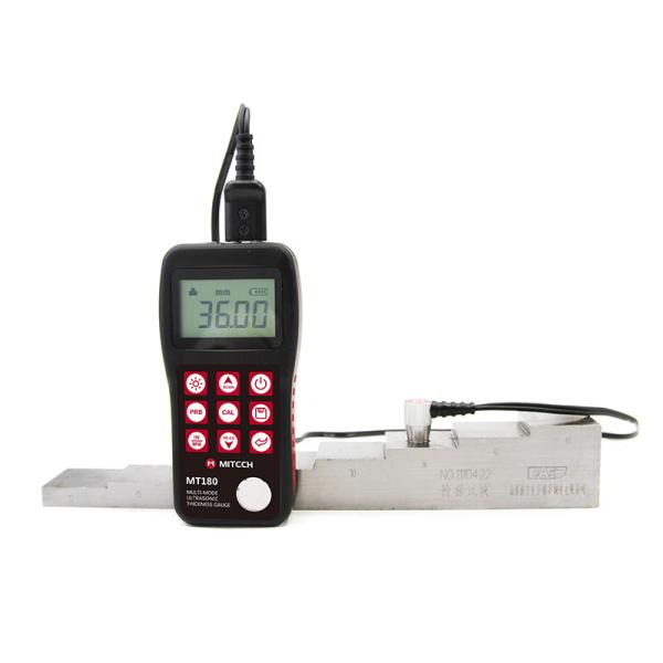 Quality Multi Mode Ultrasonic Thickness Tester With Available Transducer Models MT180 for sale