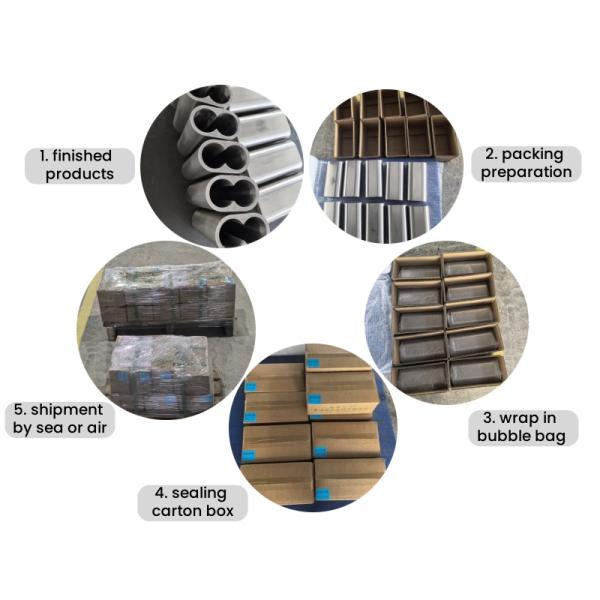 Performance Optimized Screw Barrel Liner Plastic Twin Screw Extruder Parts Improce Masterbatch Production