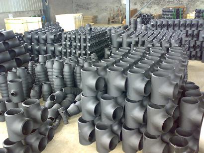 Thickness 2mm To 100mm Black Pipe Reducing Tee SCH40 SCH80 SCH160 Equal Tee