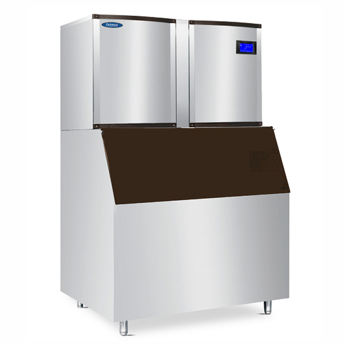SS304 Ice Maker Machine , R134A Square Ice Cube Maker