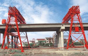 China Truss Double Girder Gantry Crane for Bridge Construction wholesale