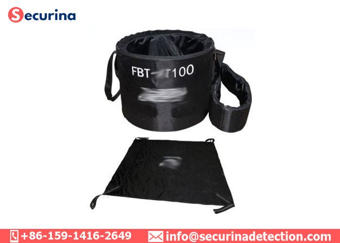 Tow Layers Ballistic Blankets Blast Protection Circle Ring For Explosion Containment