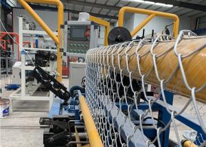 China Delta Servo Motor dual wire  Automatic Chain Link Fence Machine on sale