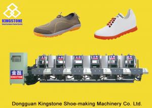 China CE SGS 6 Stations Rubber Shoe Sole Making Machine 1-2 Color 2 Years Gurantee wholesale