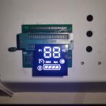 2 Digit 0.4" 120mcd LED 7 Segment Display 80mW For Storage Battery Car