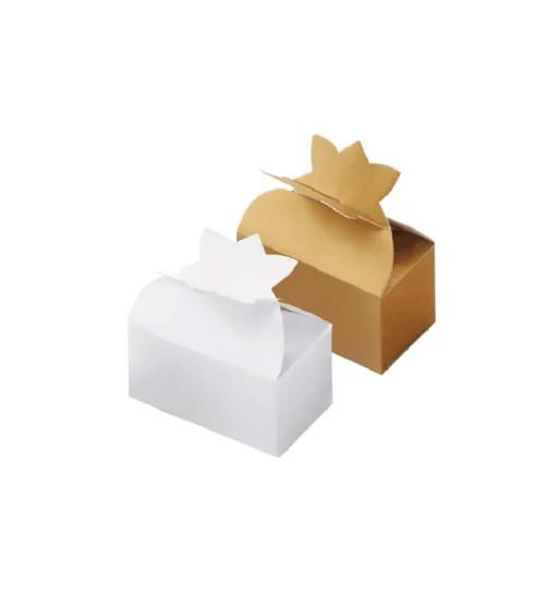 Quality Loading 500g Nutella Recycled Kraft Paper Gift Boxes With Window for sale