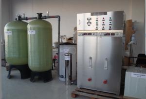 China 1000 liters per hour alkalescent water ionizer incoporating with the industrial water treatment system wholesale