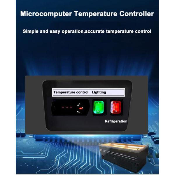 Horizontal Fruit Cooling Cabinet Vegetable Display Chiller For Supermarket
