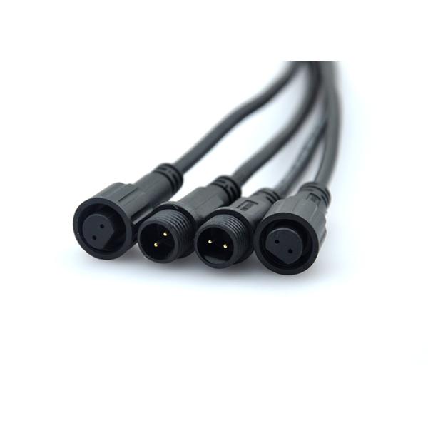 12 Volt 2 Wire Waterproof Plug Male Female Waterproof Electrical Connectors