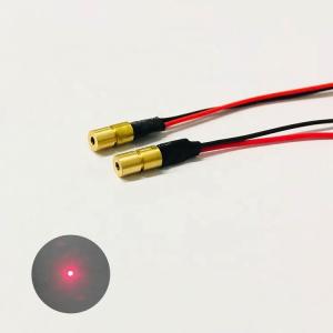 China Home 650nm Brass Laser Diode Module 5mw 10mW 20mW 50mW with Reverse Voltage Protection wholesale