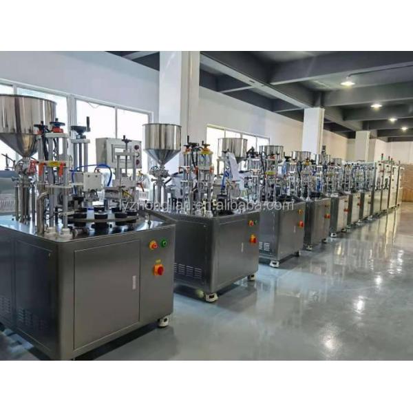 Electric Driven Semi Automatic Soft Tube Filling and Sealing Machine for Toothpaste