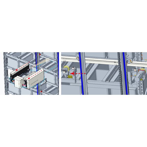 STU Workbin Robot  Warehouse Picking Robot  AMR Autonomous Mobile Robot For Transporting And Handling Material Boxes Workbin Material Bin