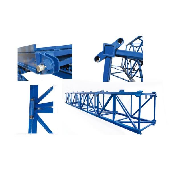 Schneider electric cable QTZ5013 6t Hydraulic Tower Crane with 50m jib