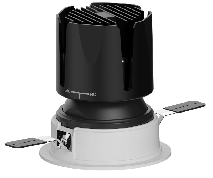 High End LED Ceiling Down Light Multiple Beam Angle 7W/10W 75mm Anti - Glare IP43 LED Ceiling Concealed COB Spot Lamp