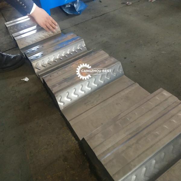 Construction Material Metal 15kw Floor Deck Roll Forming Machine