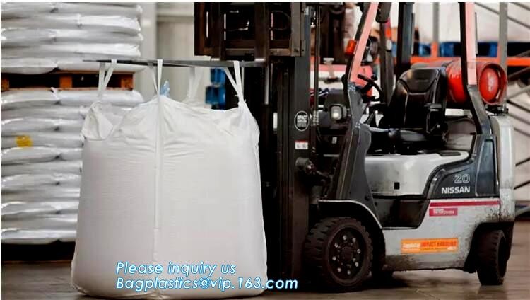 customizable PP u-panel baffle big bag /coated white woven PP jumbo bag/ventilated 4 panel baffle bag/all colors availab