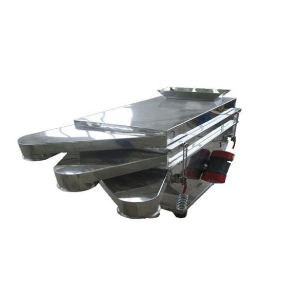 ISO9001 1-4 Layers Square Vibrating Sieve Machine For Table Salt Sugar FS Series