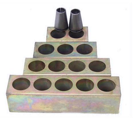 Quality Flat Prestressed Multi Strand Anchorage Block Anchor Head Wedge 1860Mpa for sale