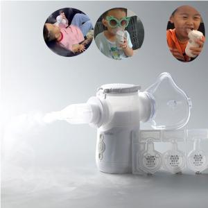 China Asthma 3μm Portable Mesh Nebuliser Dual Channel Modes Cough Inhaler Machine wholesale