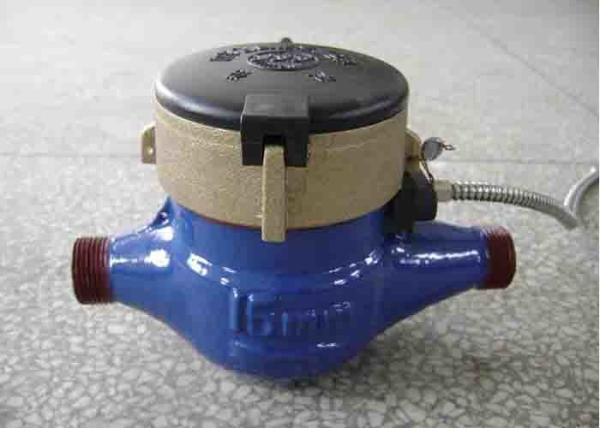 Quality Remote Reading Multi Jet Water Meter , Grey Iron Housing Pulse Output Flow Meter for sale