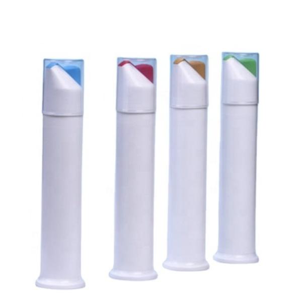 Quality Customized Logo 100ml 110ml PP Airless Pump Tube Bottle for Toothpaste botol plastik for sale