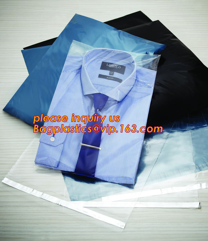 cornstarch made biodegradable and compostable courier mailing plastic shipping packaging bag with custom logo CLOTH PACK