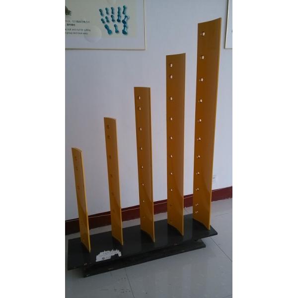 High Carbon Steel D65E-12 Bulldozer Cutting Edge Superior Tensile Strength