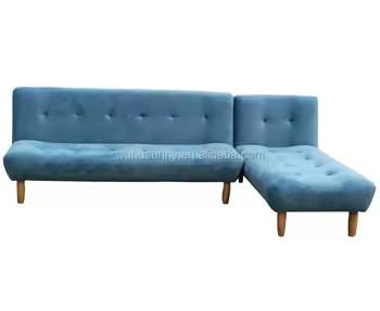 Quality Hot Sell Foldable Sofa Bed with Unique Design and Pleochroic Texture for sale