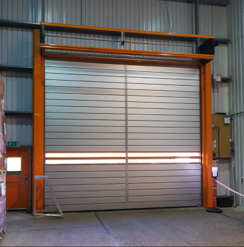Commercial High Speed Spiral Door Rust Proof For Underground Parking Area