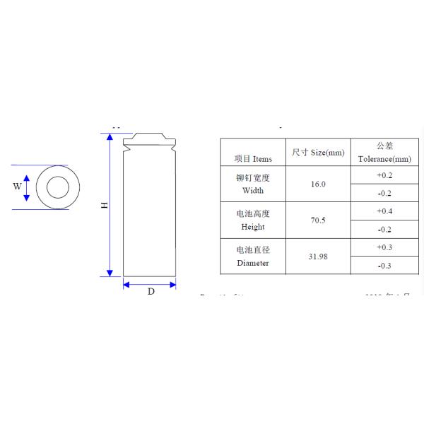 IFR32650 32700 3.2V 6000mAh 6AH Electric Vehicles LiFePO4 Lithium Battery with KC UL BIS