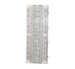 840 points connected breadboard with blue and red coordinates