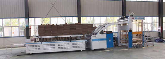 ISO9001 Corrugated Flute Laminating Machine 6T Automatic High Speed