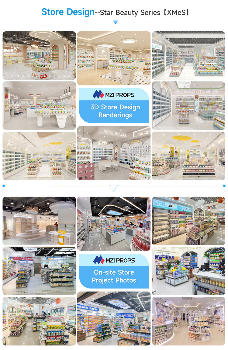 Maternity Store Display Rack Brand New Circular Paper High Cabinet for Branded Store Display
